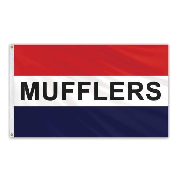 Mufflers Message Flag 3'x5' Standard Flag